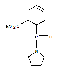 6-(吡咯烷-1-羰基)-3-环己烯羧酸结构式_355830-81-8结构式