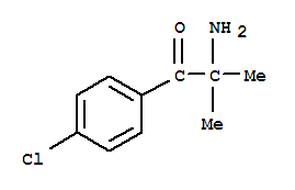 2-氨基-1-(4-氯苯基)-2-甲基-1-丙酮结构式_356033-93-7结构式