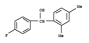α-(4-氟苯基)-2,4-二甲基苯甲醇结构式_356040-80-7结构式