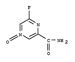 (9Ci)-6-氟-吡嗪羧酰胺,4-氧化物结构式_356783-48-7结构式