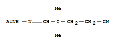 (9Ci)-(4-氰基-2,2-二甲基丁基)肼乙酸结构式_357295-15-9结构式