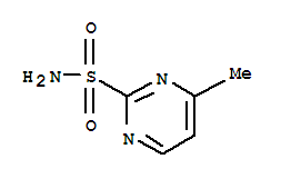 (9ci)-4-甲基-2-嘧啶磺酰胺结构式_35762-77-7结构式