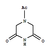 (9Ci)-4-乙酰基-2,6-哌嗪二酮结构式_35975-27-0结构式