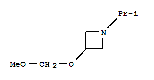 (9ci)-3-(甲氧基甲氧基)-1-(1-甲基乙基)-氮杂丁烷结构式_35995-40-5结构式