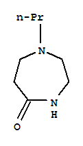 1-丙基-[1,4]二氮杂环庚烷-5-酮结构式_3619-71-4结构式