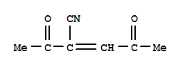 (9ci)-2-乙酰基-4-氧代-2-戊烯腈结构式_36220-04-9结构式