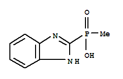 (9ci)-1H-苯并咪唑-2-甲基-次膦酸结构式_362511-86-2结构式