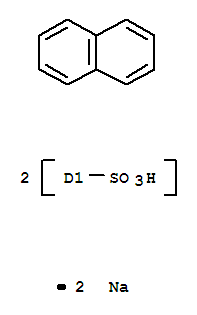 2,7-萘二磺酸结构式_36511-65-6结构式