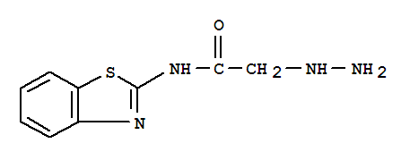 (9ci)-n-2-苯并噻唑-2-肼基-乙酰胺结构式_365544-22-5结构式