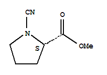 (9Ci)-1-氰基-l-脯氨酸甲酯结构式_367906-51-2结构式