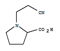 (9CI)-1-(2-氰基乙基)-脯氨酸结构式_36901-89-0结构式