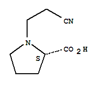 (9ci)-1-(2-氰基乙基)-L-脯氨酸结构式_36901-98-1结构式
