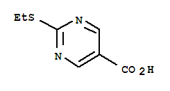 (9Ci)-2-(乙基硫代)-5-嘧啶羧酸结构式_37131-88-7结构式