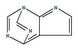 1,2,4,9-Tetraazatetracyclo[6.2.1.0<sup>2,10</sup>.0<sup>3,7</sup>]undeca-3,5,7,9-tetraene Structure,371786-48-0Structure