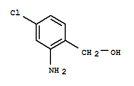 2-氨基-4-氯-苯甲醇结构式_37585-16-3结构式
