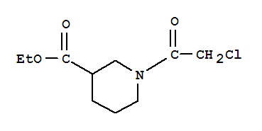 (9Ci)-1-(氯乙酰基)-3-哌啶羧酸乙酯结构式_379254-55-4结构式