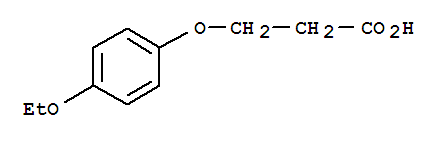(9Ci)-3-(4-乙氧基苯氧基)-丙酸结构式_379254-67-8结构式