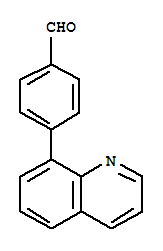 4-(喹啉-8-基)苯甲醛结构式_380359-19-3结构式