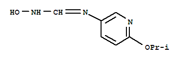 (9ci)-n-羟基-n-[6-(1-甲基乙氧基)-3-吡啶]-盐酸乙脒结构式_380826-66-4结构式