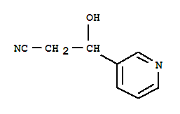 (9ci)-beta-羟基-3-吡啶丙腈结构式_380913-63-3结构式