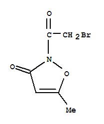3(2H)-isoxazolone, 2-(bromoacetyl)-5-methyl-(9ci) Structure,38100-61-7Structure