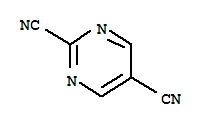 2,5-嘧啶二甲腈 (9ci)结构式_38275-58-0结构式