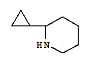 (9ci)-2-环丙基-哌啶结构式_383128-00-5结构式