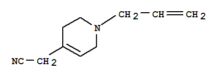 (9CI)-1,2,3,6-四氢-1-(2-丙烯基)-乙腈结构式_383193-65-5结构式