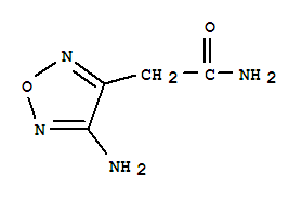 2-(4-氨基-1,2,5-恶二唑-3-基)乙酰胺结构式_383881-15-0结构式