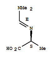 L-alanine,n-[(dimethylamino)methylene]-,[n(e)]-(9ci) Structure,387877-70-5Structure
