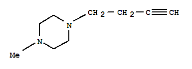 (9CI)-1-(3-丁炔基)-4-甲基-哌嗪结构式_388121-83-3结构式