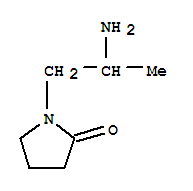 (9CI)-1-(2-氨基丙基)-2-吡咯烷酮结构式_388630-76-0结构式