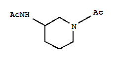 n-(1-乙酰基-3-哌啶基)-乙酰胺结构式_389623-44-3结构式