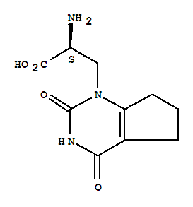 (S)-alpha-amino-2,3,4,5,6,7-hexahydro-2,4-dioxo-1h-cyclopentapyrimidine-1-propanoic acid Structure,389888-02-2Structure