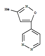 (9Ci)-4-(3-甲基-5-异噁唑基)-吡嗪结构式_39123-41-6结构式