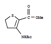 2-Thiophenecarboxylicacid,3-(acetylamino)-4,5-dihydro-,methylester(9ci) Structure,392242-85-2Structure