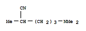 (9Ci)-5-(二甲基氨基)-2-甲基-戊腈结构式_392661-03-9结构式