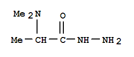 (9Ci)-N,N-二甲基丙氨酸肼结构式_395106-23-7结构式