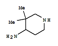 (9ci)-3,3-二甲基-4-哌啶胺结构式_396133-38-3结构式