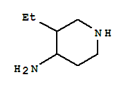 (9ci)-3-乙基-4-哌啶胺结构式_396133-40-7结构式