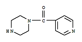 1-异烟酰基哌嗪双盐酸盐结构式_39640-04-5结构式