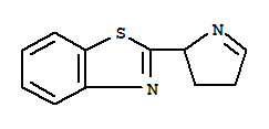 (9ci)-2-(3,4-二氢-2H-吡咯-2-基)-苯并噻唑结构式_399004-72-9结构式