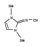 (9ci)-(1,3-二氢-1,3-二甲基-2H-咪唑-2-基)-氨腈结构式_399024-65-8结构式