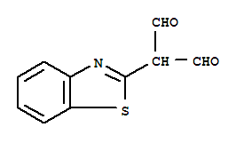 (9ci)-2-苯并噻唑-丙二醛结构式_40070-83-5结构式