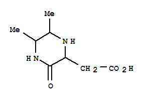 (9ci)-5,6-二甲基-3-氧代-2-哌嗪乙酸结构式_405214-39-3结构式