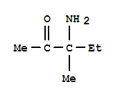 (9ci)-3-氨基-3-甲基-2-戊酮结构式_40702-55-4结构式