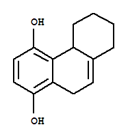 (9ci)-4b,5,6,7,8,10-六氢-1,4-菲二醇结构式_408336-08-3结构式