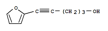 (9ci)-5-(2-呋喃)-4-戊炔-1-醇结构式_408492-32-0结构式