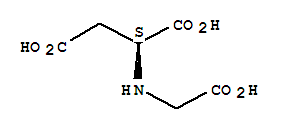 N-(羧基甲基)-L-天冬氨酸结构式_41035-84-1结构式