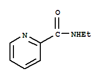 (9ci)-n-乙基-2-吡啶羧酰胺结构式_41116-47-6结构式